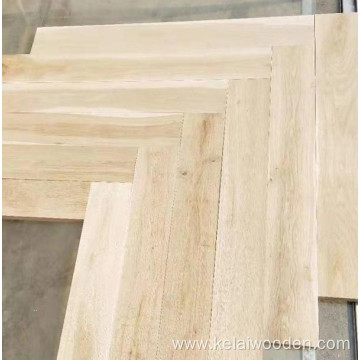 light gray natural color herringbone parquet oak flooring